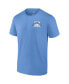 Фото #3 товара Men's Light Blue Memphis Grizzlies 2022 NBA Playoffs Dunk T-shirt