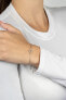 Фото #5 товара Charming silver bracelet with zircons BRC17W