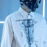 ENSHADOWER隐蔽者 机械透视印花长袖衬衫 男款 白色 / Футболка Enshadower Trendy Clothing Shirt EDR-0499-02