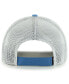 Фото #2 товара Youth Boys and Girls Powder Blue, White Los Angeles Chargers Scramble Adjustable Trucker Hat