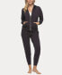 Фото #1 товара Women's Aria Zip Up Hoodie and Jogger Lounge Set