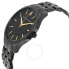 Black Dial Stainless Steel Men's Watch AX2144