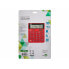 Calculator Liderpapel XF22 Red Plastic