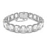 Swarovski Damen Millenia Armband Oktagon-Schliff, Weiß, Rhodiniert 5618699