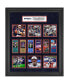 Фото #1 товара Tom Brady New England Patriots Framed 23" x 27" 6-Time Super Bowl Champion Ticket Collage