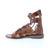 Фото #9 товара Bed Stu Grevena F373104 Womens Brown Leather Lace Up Gladiator Sandals Shoes