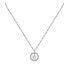 LE PETITE STORY Family SS Crystal Hooptree 405 cm Necklace