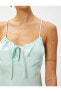 Фото #5 товара Пижама Koton Satin Cami Bow Detail