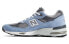 Кроссовки мужские беговые New Balance NB 991 V1 Серый-синий 44.5 - фото #1