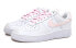 【定制球鞋】 Nike Air Force 1 Low OKHR 镭射 光变 珠光 炫彩 低帮 板鞋 女款 白粉 / Кроссовки Nike Air Force DD8959-100