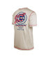 Фото #2 товара Men's Cream Chicago Cubs Team Split T-shirt
