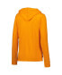ფოტო #3 პროდუქტის Women's Tennessee Orange Distressed Tennessee Volunteers Long Sleeve Hoodie T-shirt and Pants Sleep Set