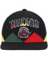 Фото #3 товара Men's Black Toronto Raptors Hardwood Classics Black History Month Snapback Hat