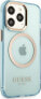 Guess Guess GUHMP13LHTCMB iPhone 13 Pro / 13 6,1" niebieski/blue hard case Gold Outline Translucent MagSafe NoSize - фото #4