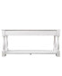 Фото #10 товара 63" Wood Console Table with Drawers & Shelf