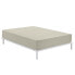 Fitted bottom sheet Alexandra House Living Beige 90 x 190/200 cm