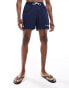 Фото #3 товара Polo Ralph Lauren Traveler script logo longer length swim shorts in navy