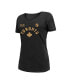 ფოტო #3 პროდუქტის Women's Black Toronto Raptors 2022/23 City Edition V-Neck T-shirt