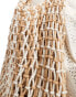 Фото #4 товара ASOS DESIGN knitted tote bag in beige