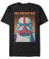 Фото #1 товара Star Wars The Mandalorian Incinerator Trooper Comic Portrait Short Sleeve Men's T-shirt