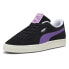 Фото #3 товара Puma Suede Patch Lace Up Mens Black Sneakers Casual Shoes 39538802