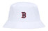 Фото #13 товара Шляпа рыбацкая MLB Лого NY Fisherman Hat, унисекс, черный/бежевый/белый.