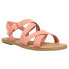 Фото #2 товара TOMS Sicily Strappy Womens Orange Casual Sandals 10018195T