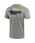 Фото #2 товара Men's Gray Arkansas Razorbacks Comfort Colors Local T-shirt