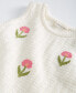 ფოტო #3 პროდუქტის Baby Girls Fresh Stamps Crochet Tank Top & Shorts, 2 Piece Set, Created for Macy's