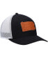 ფოტო #4 პროდუქტის Men's Black Pennsylvania Leather State Applique Trucker Snapback Hat