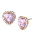 Фото #1 товара Серьги Betsey Johnson heart Stud