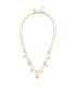 ფოტო #2 პროდუქტის Faux Stone Signature Charm Layered Necklace