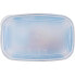 DURALEX Transparent Lunch Box 15 cm Rectangular With Lid Freshbox