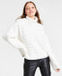 Фото #5 товара Women's Astro Embellished Turtleneck Sweater