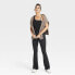 Women's Asymmetrical Flare Bodysuit - JoyLab Black S