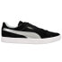 Фото #1 товара Puma Suede Vintage Mij Lace Up Mens Black Sneakers Casual Shoes 375905-01