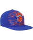Фото #2 товара Men's Blue New York Knicks Hardwood Classics Asian Heritage Scenic Snapback Hat