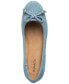 Фото #4 товара Women's Monaee Bow Slip-On Ballet Flats, Created for Macy's