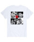 Фото #1 товара Men's Muhammad Ali Photo Grid T-shirt