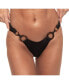ფოტო #1 პროდუქტის Women's Tortoise Double Ring High Cut Bikini Bottom