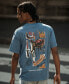 Фото #6 товара Men's Basquiat Loose Fit Crew Neck T-shirt