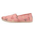 Фото #3 товара TOMS Alpargata Slip On Womens Pink Flats Casual 10017959T
