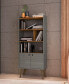 Фото #17 товара Bogart 62.6" Medium Density Fiberboard 5-Shelf Bookcase