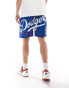 New Era LA Dodgers graphic jersey shorts in blue BLAU, XL - фото #3