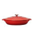 Фото #1 товара French Enameled Cast Iron 2.6 Qt. Braiser with Lid
