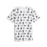 Фото #1 товара Puma X The Smur Graphic Crew Neck Short Sleeve T-Shirt Mens White Casual Tops 62