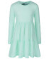 Toddler & Little Girls Long-Sleeve Waffled Tiered Dress, Created for Macy's