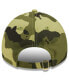 ფოტო #5 პროდუქტის Men's Camo Oakland Athletics 2022 Armed Forces Day 9TWENTY Adjustable Hat