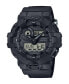 Men's Analog Digital Black Cordura and Resin Watch, 53.4mm, GA2100BCE-1A