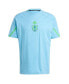 Фото #1 товара Men's Blue Seattle Sounders FC 2024 Travel Raglan T-shirt